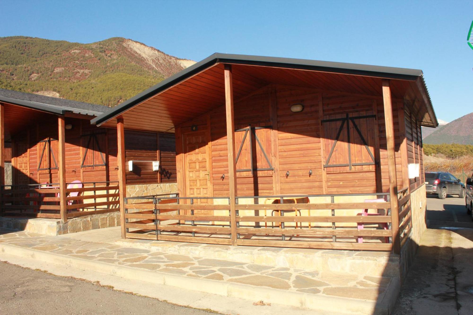 Camping Valle De Tena Sabiñánigo Exterior foto